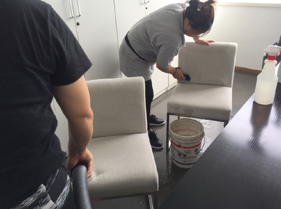 恒山区沙发清洗案例